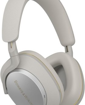 Bowers & Wilkins Px7 S2e Over-Ear Headphones - Enhanced Noise Cancellation & Transparency Mode, Crystal-Clear Calls, Bluetooth, 30-Hour Playback, Cloud Grey
